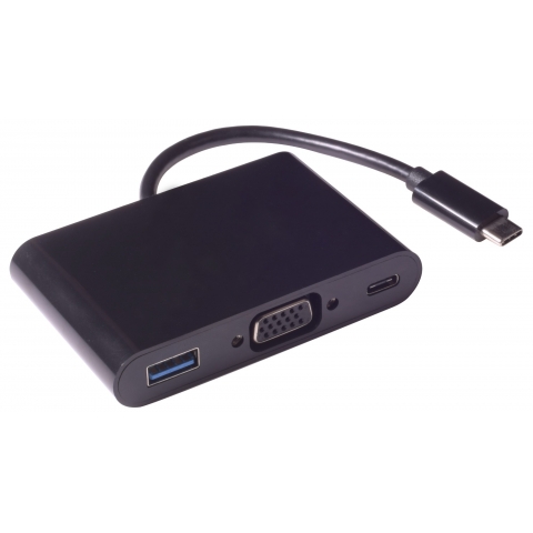 SuperSpeed USB C VGA Docking Converter