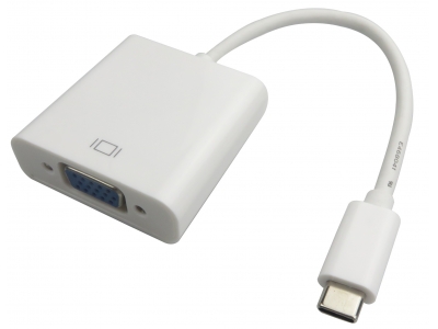 USB 3.1 Type C to VGA Female cable Adapter