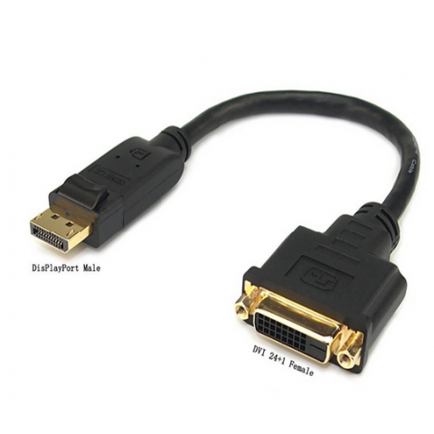 Displayport DP to DVI Cable Adapter