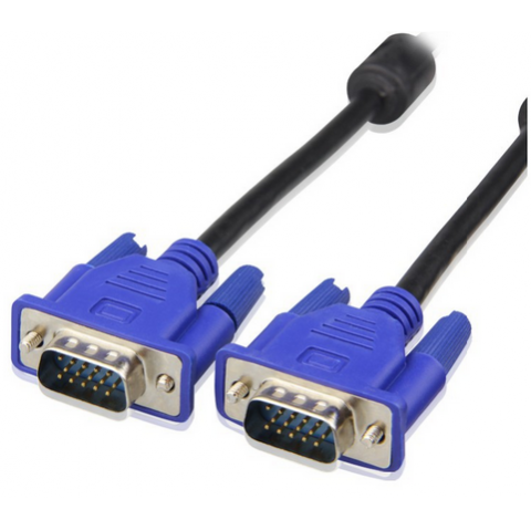 HQ blue male to male VGA Cable