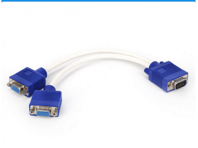 High Quality VGA Splitter cables with Male-2Female