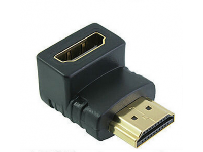 Down 90 degree HDMI Female to Male Angled Adapter