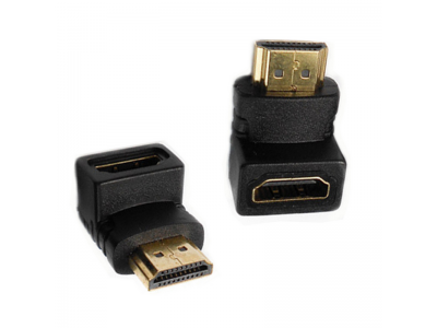 Down 90 degree HDMI Female to Male Angled Adapter