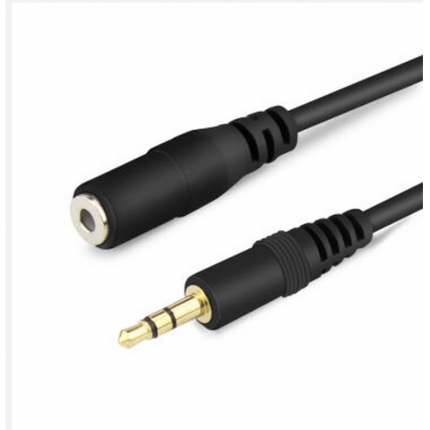 3.5mm stereo headphone extension cable