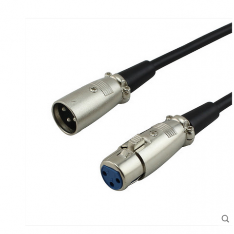 3pin XLR Male to 3pin XLR female microphone cable