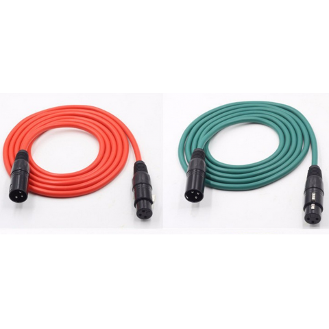 Male to female extension XLR audio cable