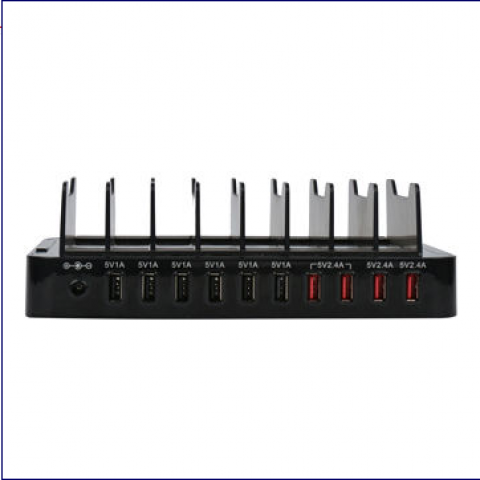 10 Ports USB Smart Power Station