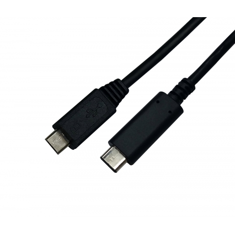Hi-Speed USB-C 3.1 Type C Male to Micro USB Male Sync Data Cable Charger