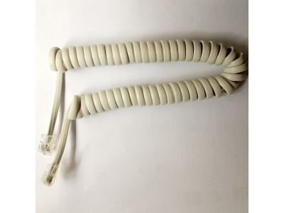 4 core 4P4C telephone Coilded cable