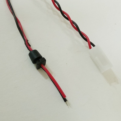 2pin female connector housing with wire harness