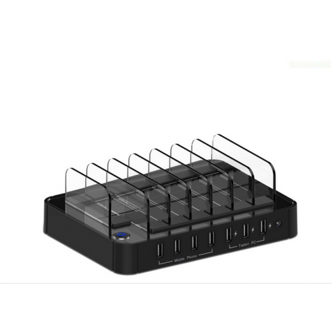 7 Ports USB Smart Power Station