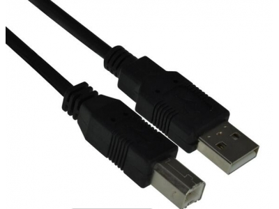 USB2.0 AM to BM printer cable with ferrite core