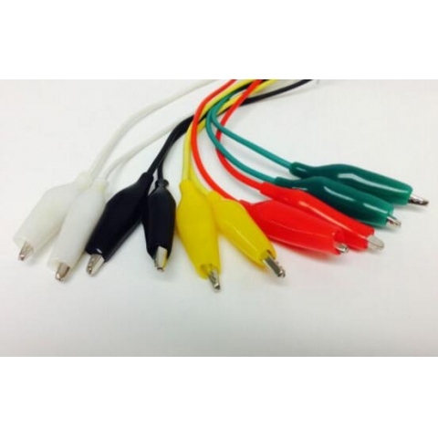 Small Alligator Clip Jumper Set (10pcs)