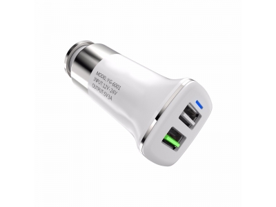 QC3.0 double usb quick car charger double usb car charger