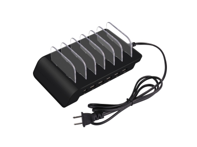 US Patent Universal Multi Function 6 Port USB Wall Charging Station For Tablet Smartphone