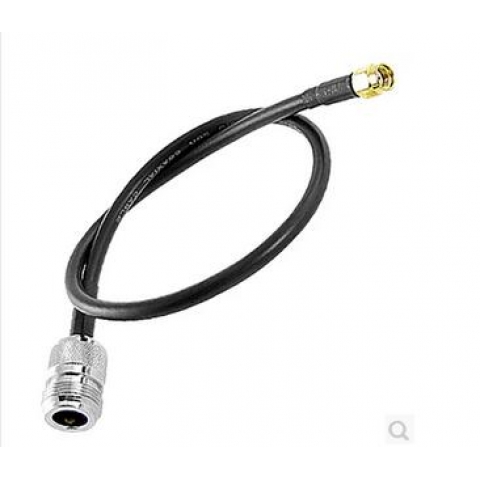 BNC female jack to SMA male plug connector RG174 rf pigtail cable