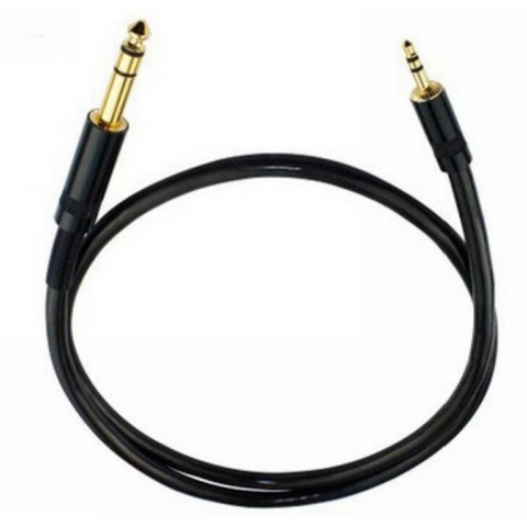 3.5mm to 6.35mm audio extension speaker cable