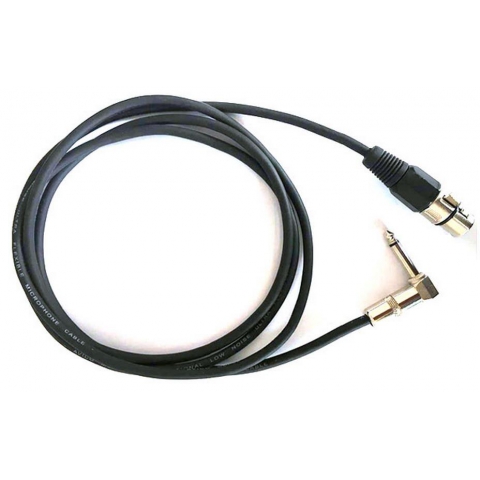 3.5mm to 6.35mm audio extension speaker cable