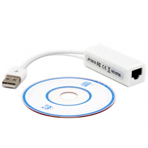 USB 2.0 to RJ45 Ethernet Network Adapter for Macbook