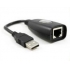 USB 3.0 male to 10/100/1000Mbps Gigabit external RJ45 female network Lan card Adapter