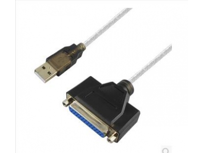 USB A to DB25 Female Parallel Converter