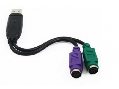 USB2.0 Male Type to PS/2 Female Cable Adapter Converter PS2 keyboard Mouse