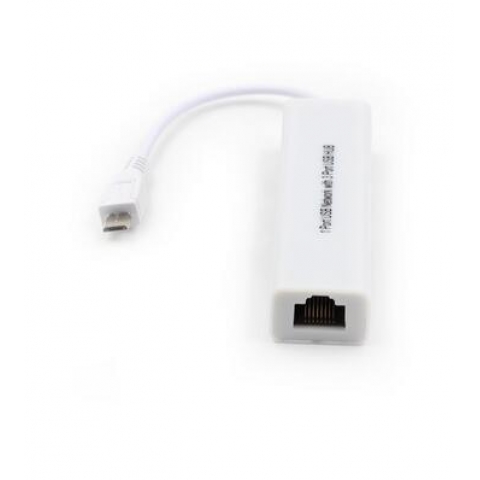 Micro USB To Network LAN Ethernet Adapter With 3 Port USB 2.0 HUB Adapter