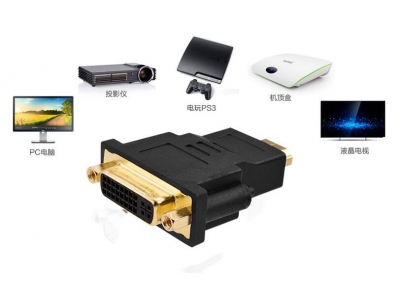 HDMI Female to DVI 24+1 Pin Male adapter