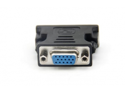 Right Angled 90 Degree VGA SVGA Female To DVI 24+5 male DVI to VGA Adapter