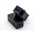 USB3.0 Keystone jack 180 degree USB socket female to female