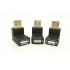 90 degree USB 2.0 A female to USB2.0 male adapter