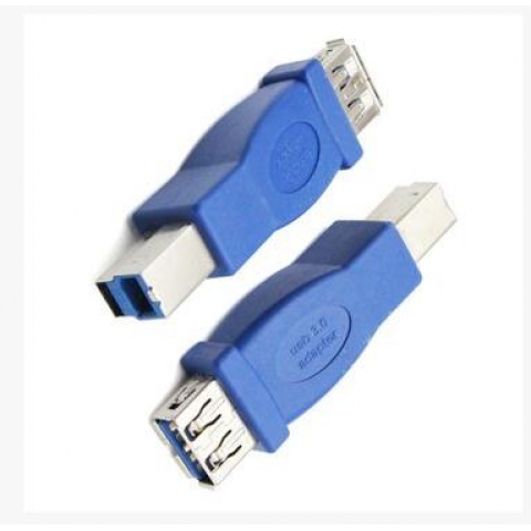 USB 3.0 B Male to Female Adapter