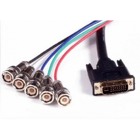 DVI  to 5BNC splitter cable