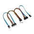 2xSATA 22 pin to 2xSATA 7+15 pin and 4pin power cable