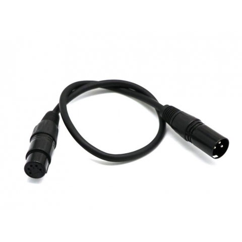 DMX microphone cable 5pin XLR Male to Female Extension for stage light