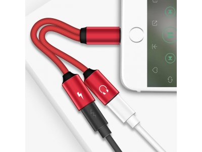 Lightning to 2 USB AF Y cable