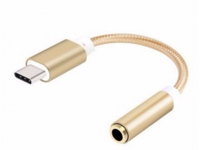 Type C to 3.5mm Headphone Audio Adapter Connector Convertor Cable