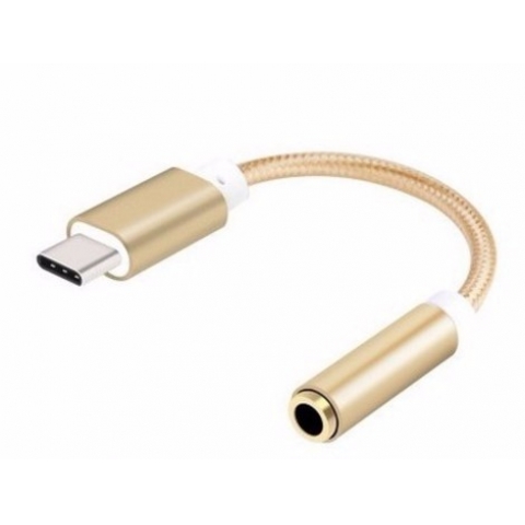 Type C to 3.5mm Headphone Audio Adapter Connector Convertor Cable