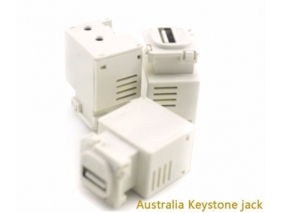 5V 2A Smart Keystone Jack USB Charger