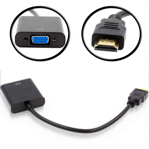 VGA to HDMI 1080P hdmi to vga converter cable
