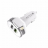 Manufacturer Aluminum Alloy 2 usb Port car charger with cable