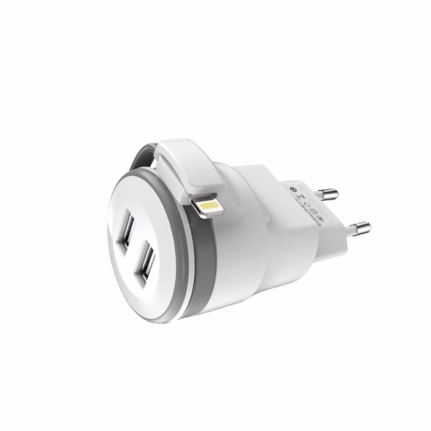 Portable 2.4A single USB Wall Charger For Phone Universal Mobile Phone Charger