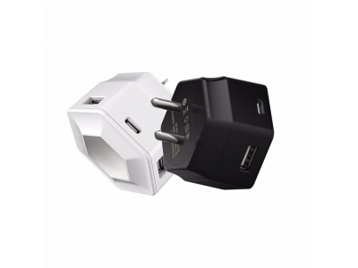 High Quality Type C USB wall charger QC 3.0 USB travel charger 5.1V 2.1A 3 ports usb home charger