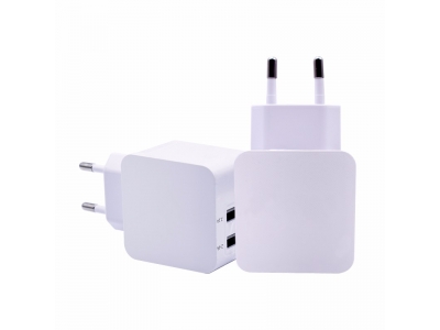 European Travel 5V 2 A Dual Usb 2Ports Micro Usb Car Charger Usb Wall Charger