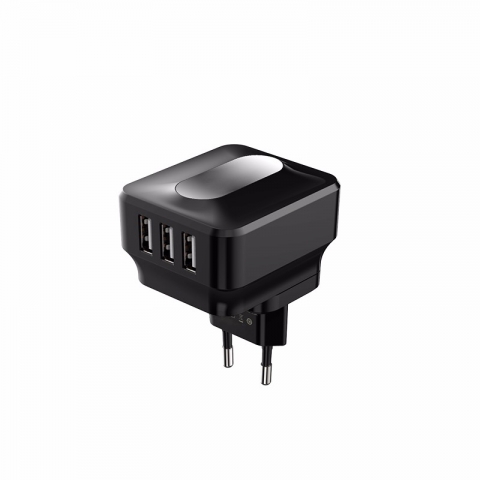 5v 2.1A 3 Port Mobile Phone USB Home Wall Charger for smartphones charger