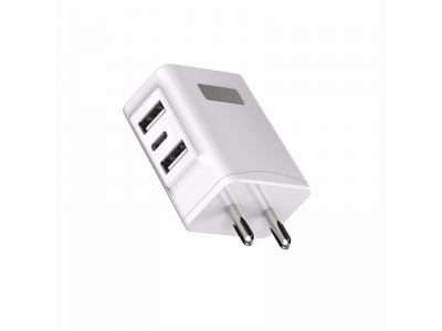 High Speed quick charger 3 USB port EU AU UK US standard for mobile charger wall charger