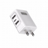 High Speed quick charger 3 USB port EU AU UK US standard for mobile charger wall charger