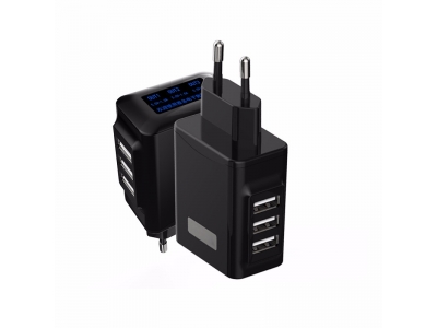 High Speed quick charger 3 USB port EU AU UK US standard for mobile charger wall charger