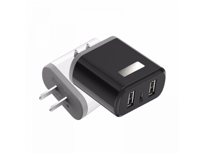 Mobile charger Super Fast 5V 2.1A EU 2 USB Port Micror Wall Plug Mobile Phone Smart Charger Power Adapter