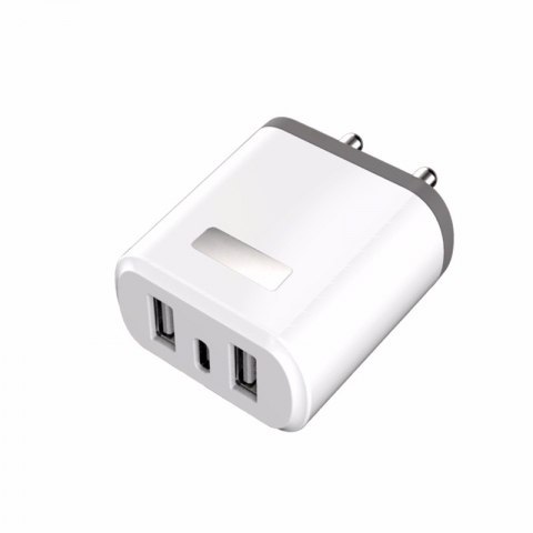 Mobile charger Super Fast 5V 2.1A EU 2 USB Port Micror Wall Plug Mobile Phone Smart Charger Power Adapter